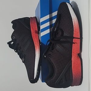 Mens Adidas ZX Flux Black and Red AF6327 Size 11